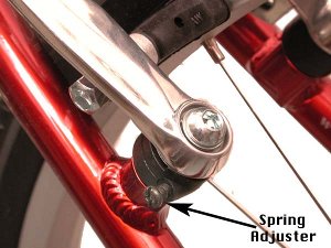 V-Brake Spring Adjustment